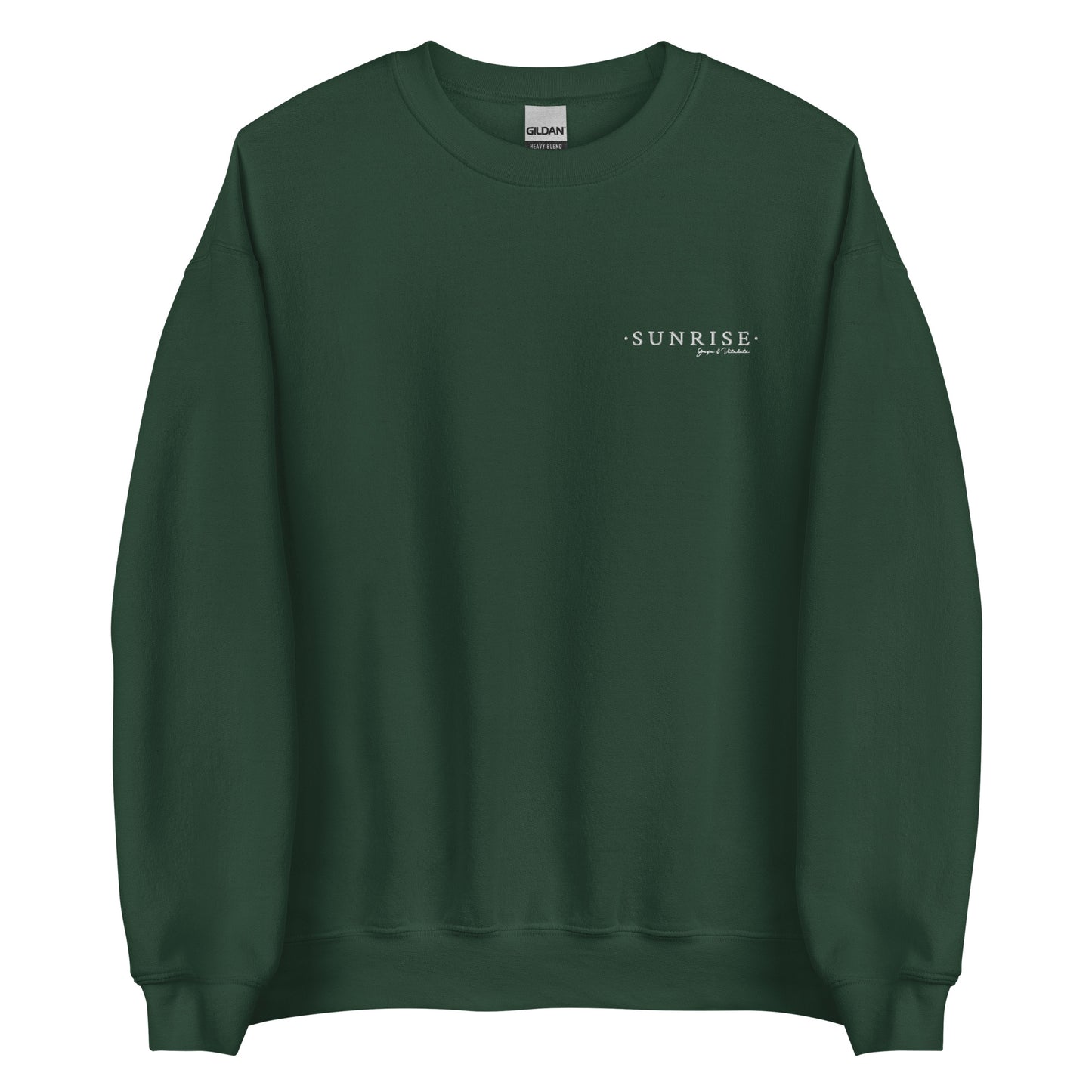 SUNRISE Crewneck - Brodé Blanc